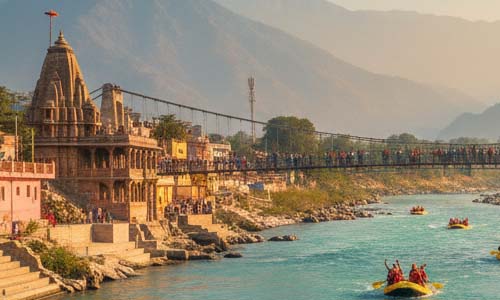 Image of a family enjoying the view